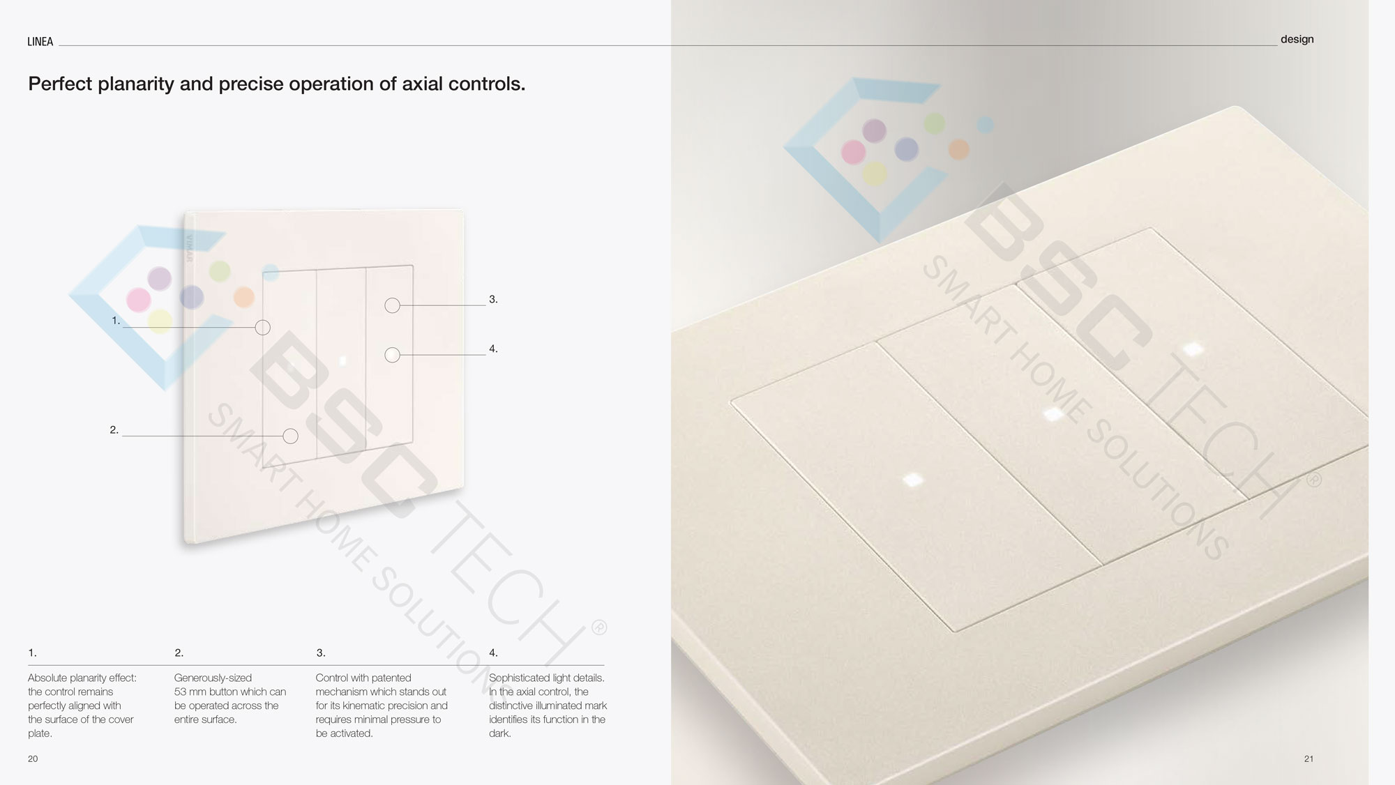 Mẫu 3 Linea (thiết kế đương đại)